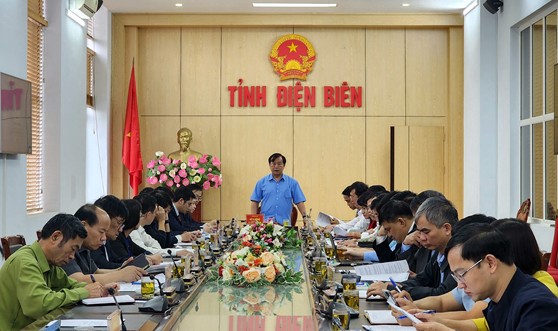 Đoàn làm việc tại Tỉnh Điện Biên